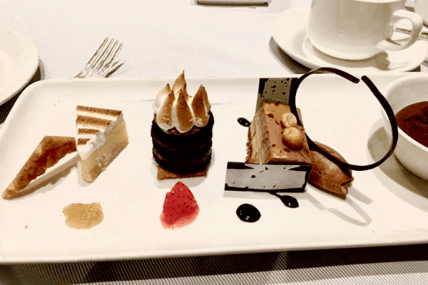 Princess Cruises Desserts grown grill