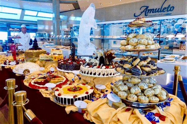 majestic princess cruise food