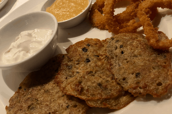 princess cruises lunch potato latkas