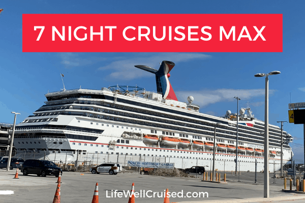 new cdc cruise rules 7 night cruises maximum