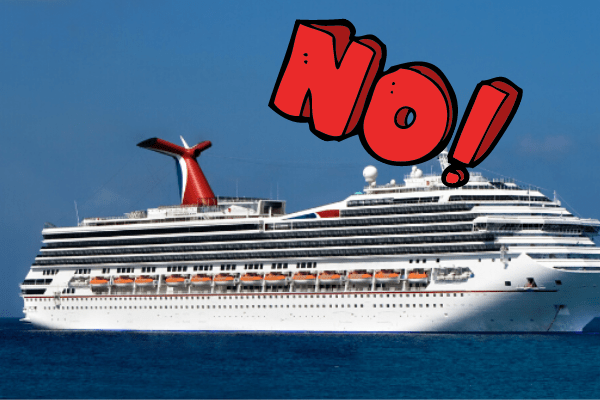 things not to do on a cruise