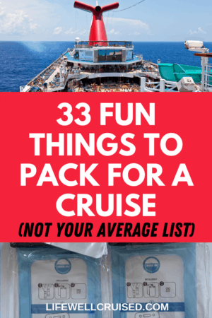 33 Fun Things to Bring on a Cruise - Life Well Cruised