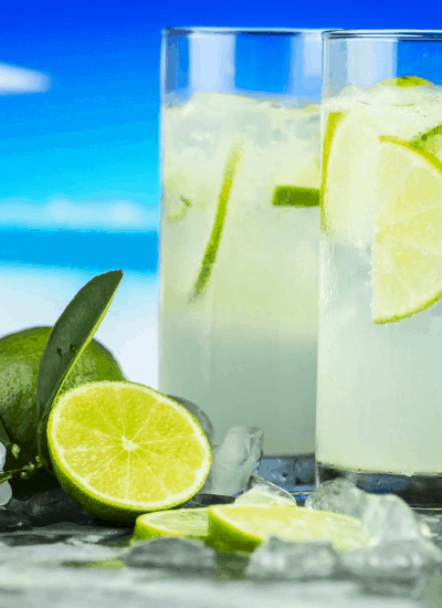 Lemon water prevent swollen legs on a cruise