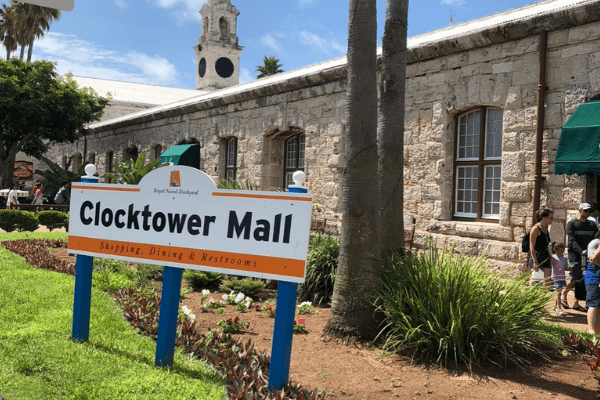 bermuda clocktower mall dockyard