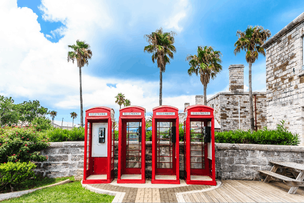 bermuda royal naval dockyard phone booths