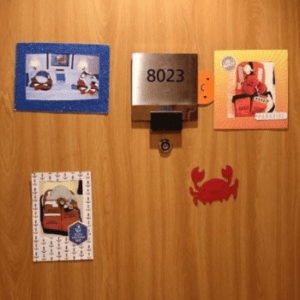 cruise door decorating with photos