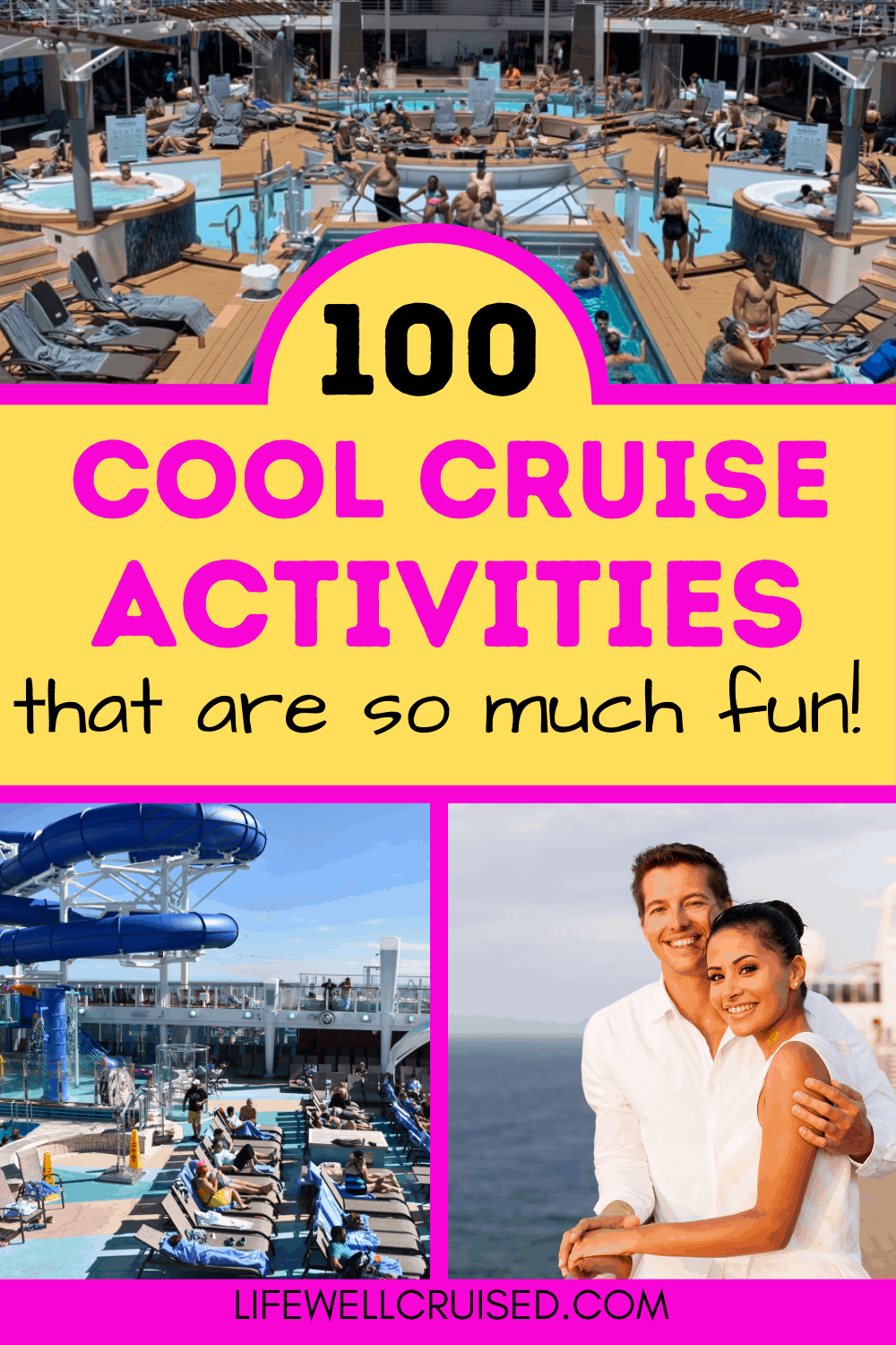 cruise activities list