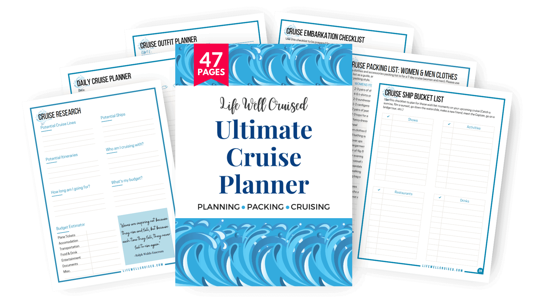 Travel Packing List (Vacation Checklist, Packing Lists, Travel Organizer,  Packing List Editable, Travel Planner, Cruise, PDF Printable) See more