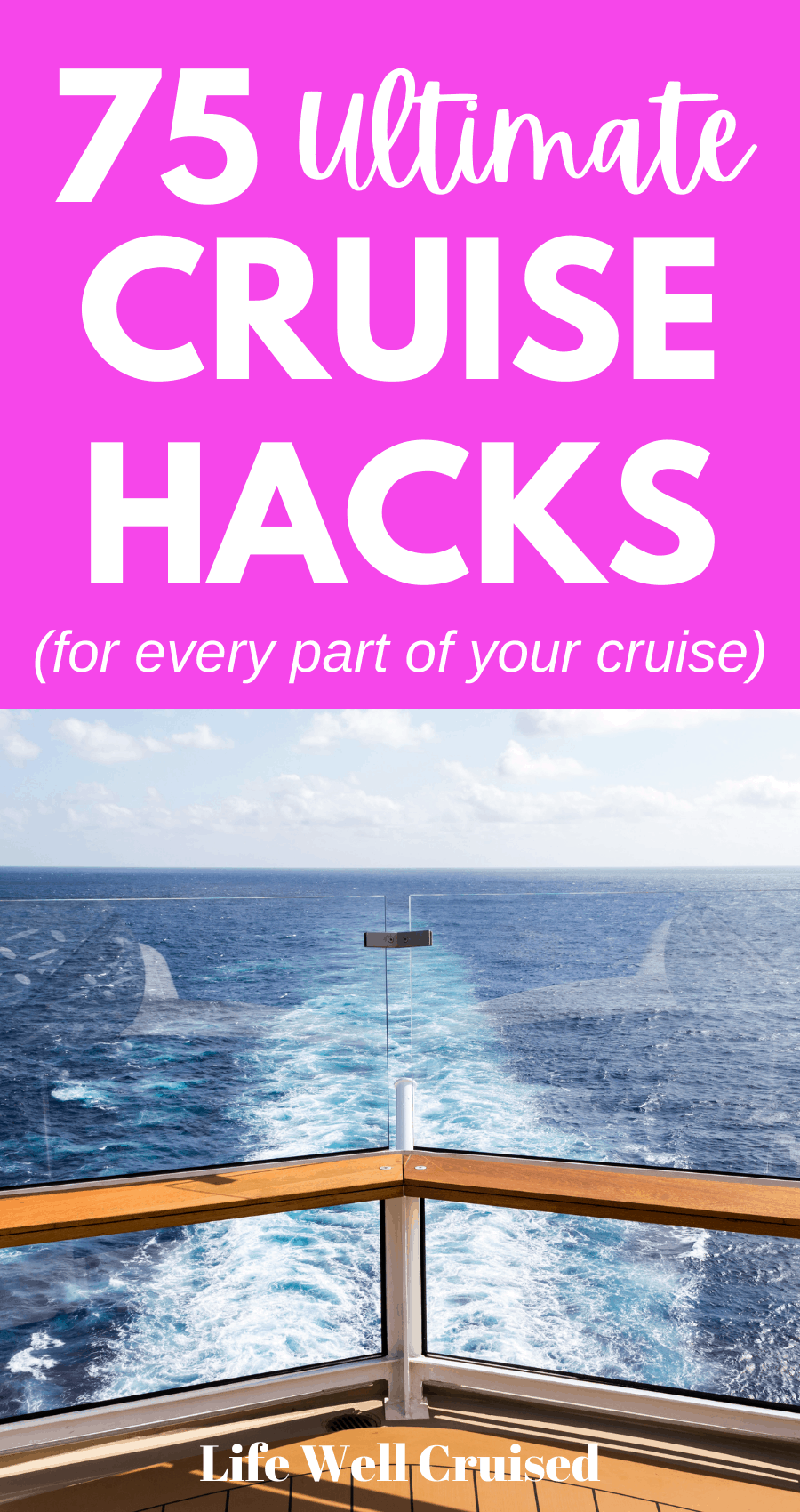 75 Genius Cruise Hacks and Tips Get Organized, Save Money, Cruise