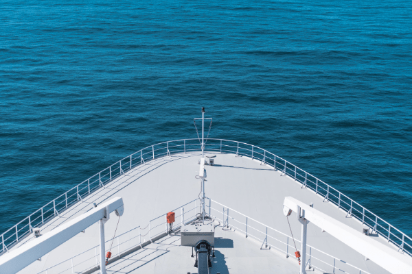 Starboard or Port Side - Cruise ship bow 