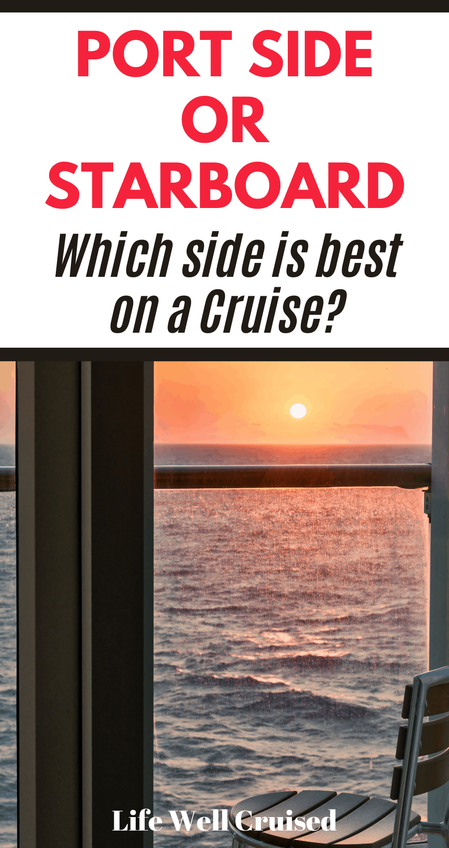 do cruise ships dock on port or starboard side