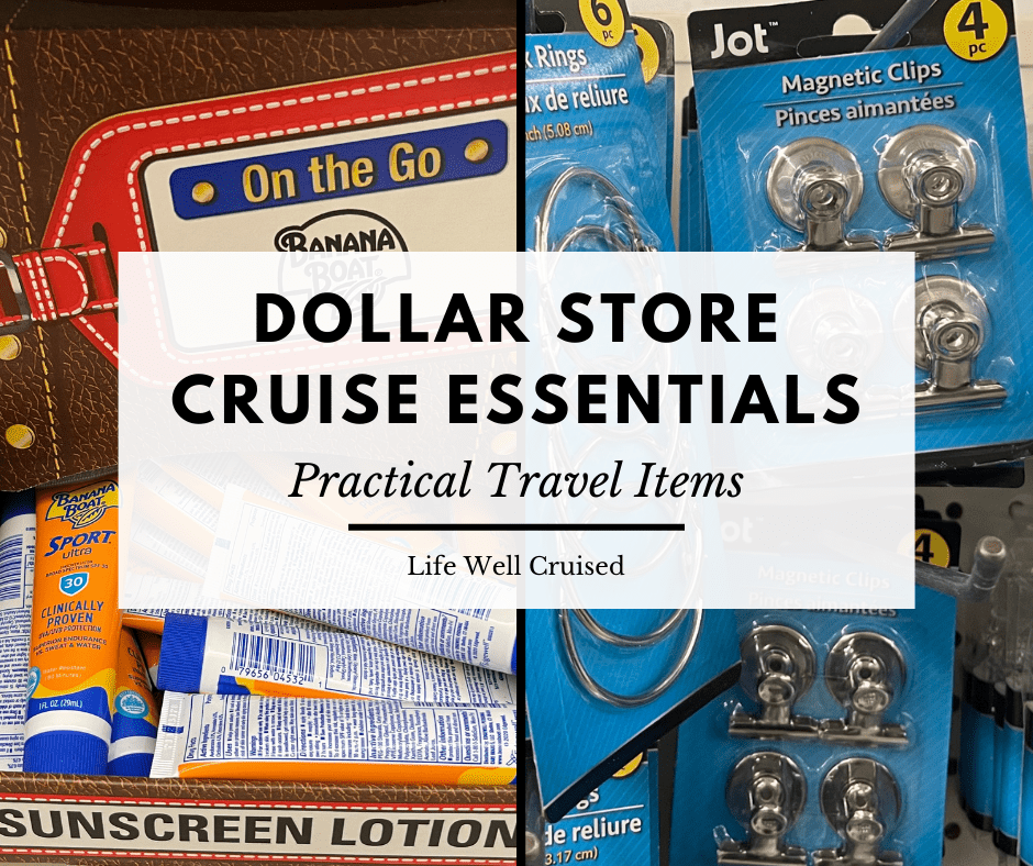 40+ Must-Have Dollar Store Cruise Items & Hacks