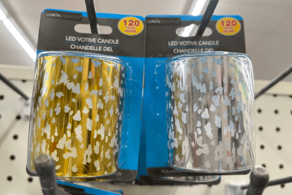 Dollar Store LED Votive Candles