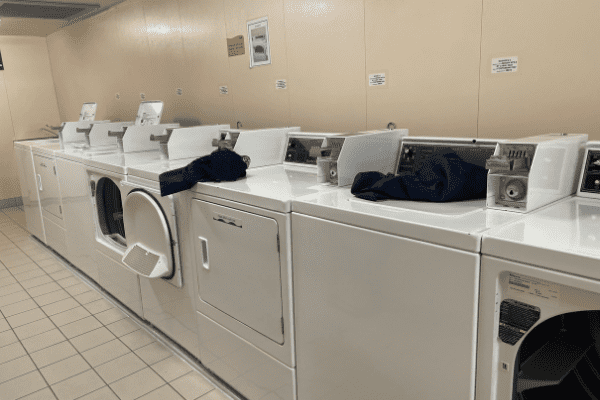 Laundromat on Princess cruise