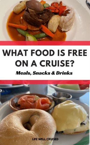 What Food is Included on a Cruise PIN image