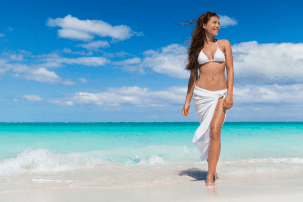 Bathing suit cover up sarong