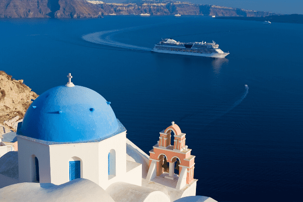 Mediterranean cruise ship