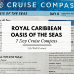 Oasis of the Seas 7 Days cruise compass