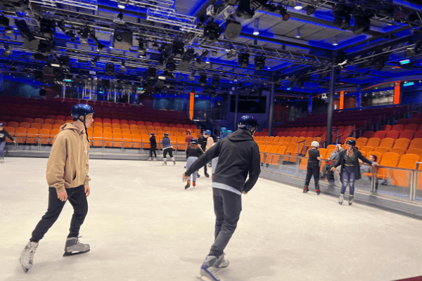 Oasis of the seas Ice Skating Activity