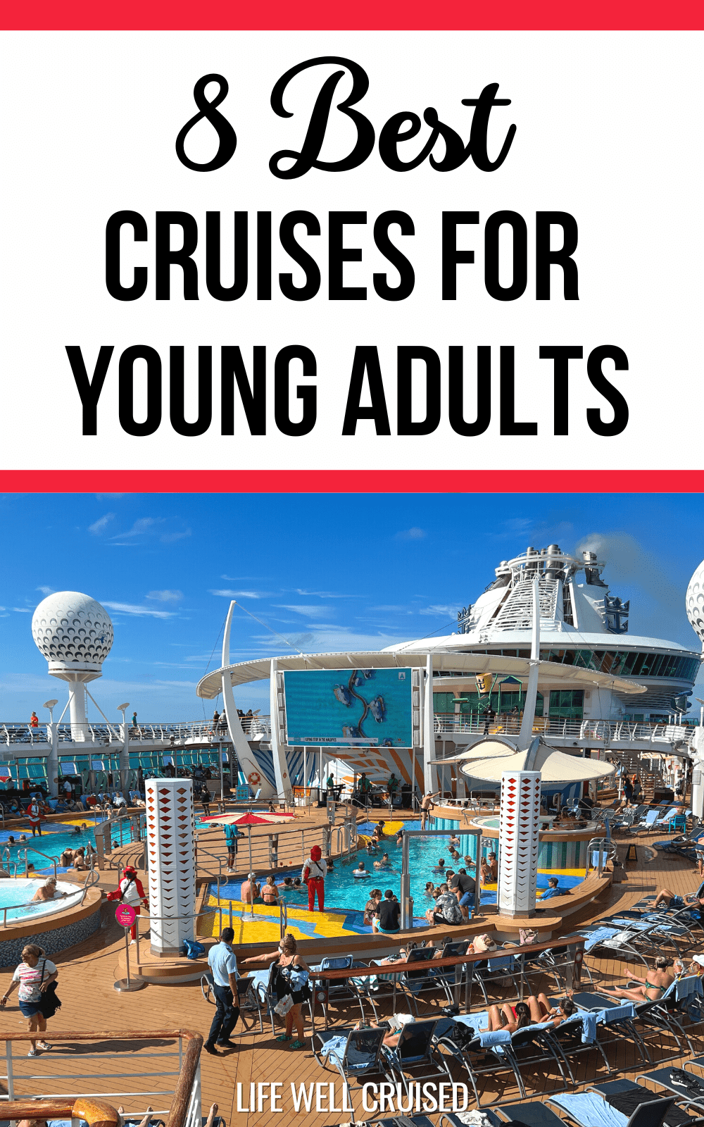 best cruise line for young adults reddit