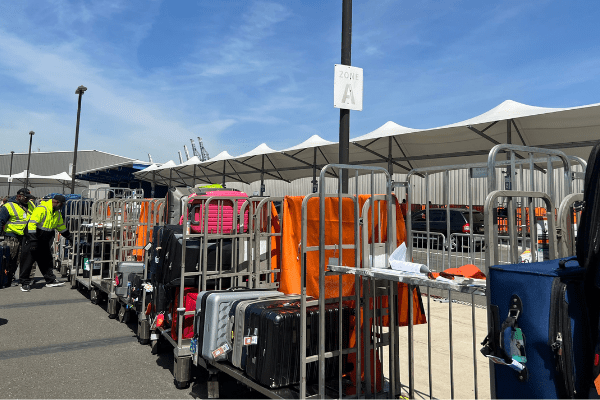 celebrity cruise luggage drop off