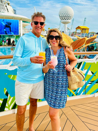 embarkation day outfits on a Royal Caribbean cruise