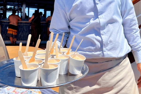 celebrity cruise sorbet on pool deck