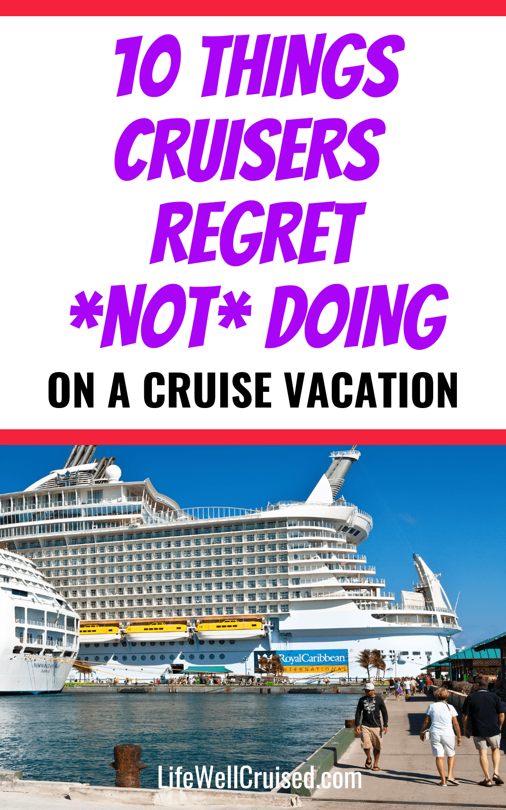 5 things I purchased for a cruise that I regretted buying