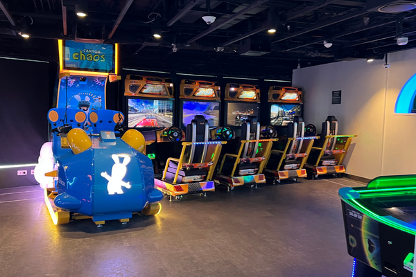 cruise ship arcade