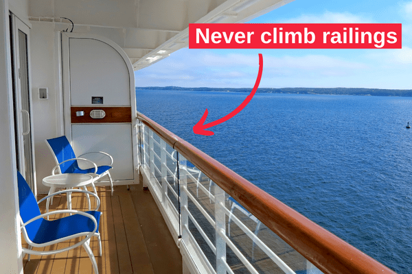 passenger kicked off cruise ship