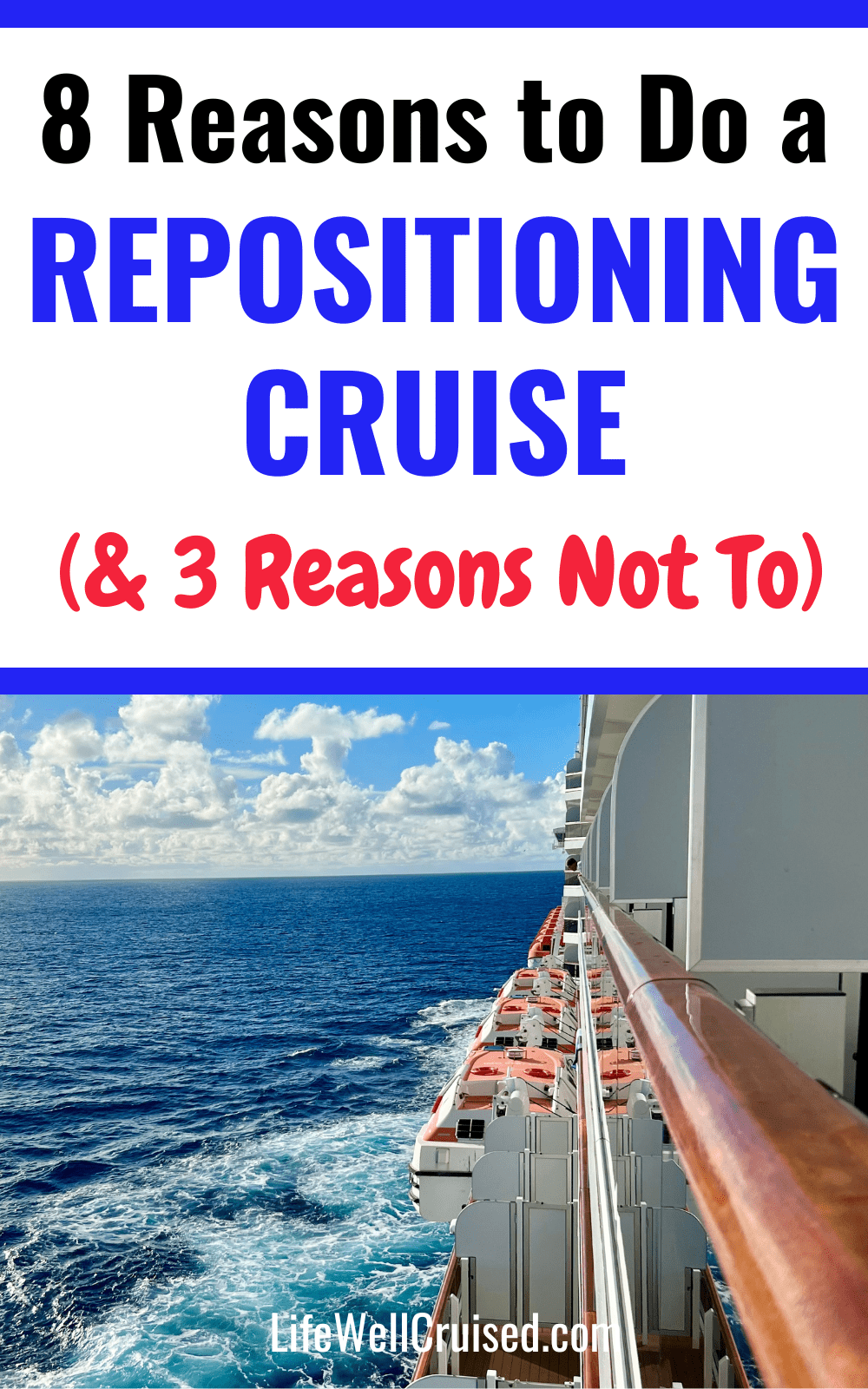 Reasons to do a reposition cruise pros and cons PIN