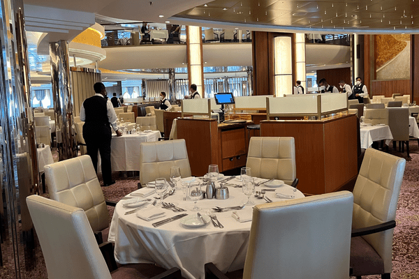 Royal Caribbean dining room