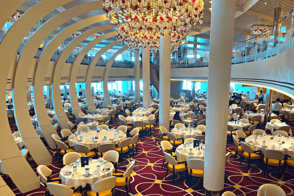 main dining room holland america cruise