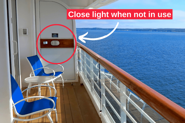 cruise ship balcony privacy