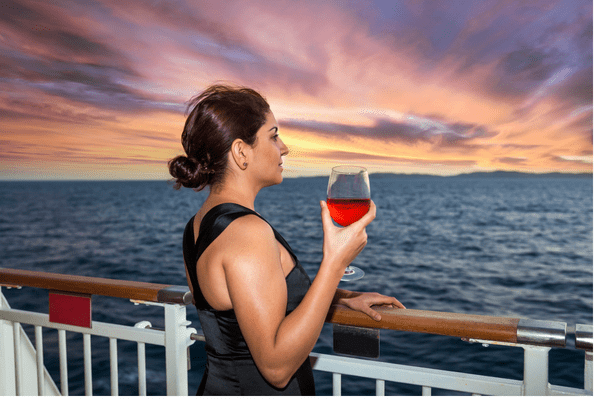 guy on cruise ship all alone