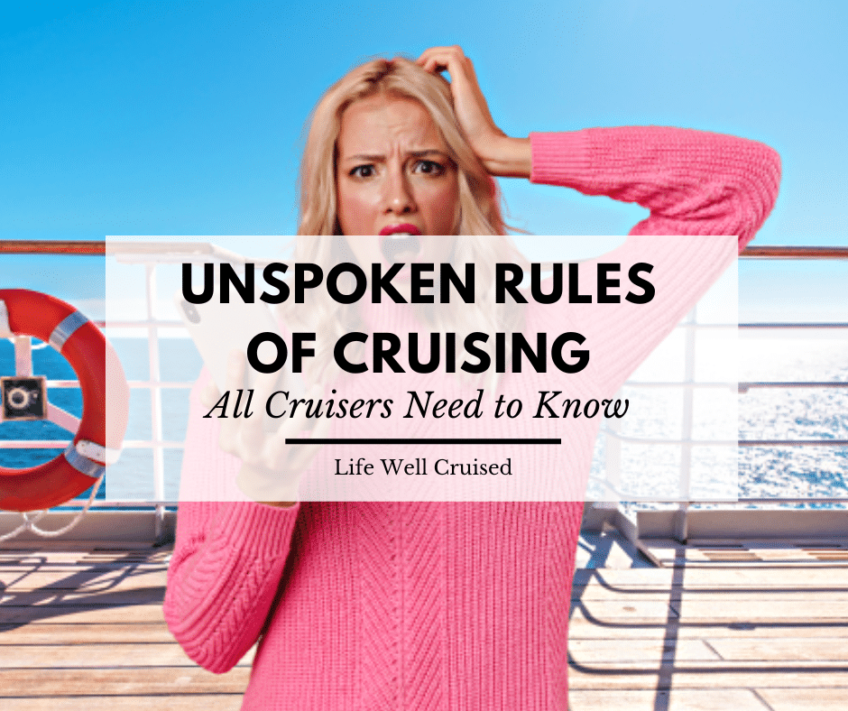 unwritten rules of cruising