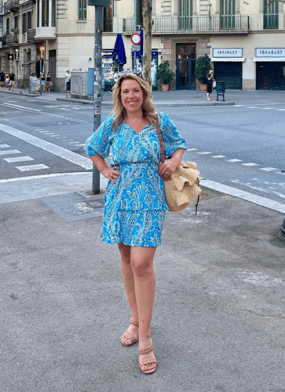 Mediterranean-cruise-outfit-ladies-dress