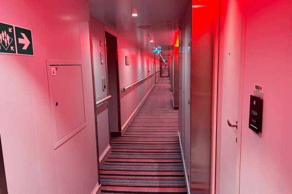 Virgin Navigation Cabin Corridor