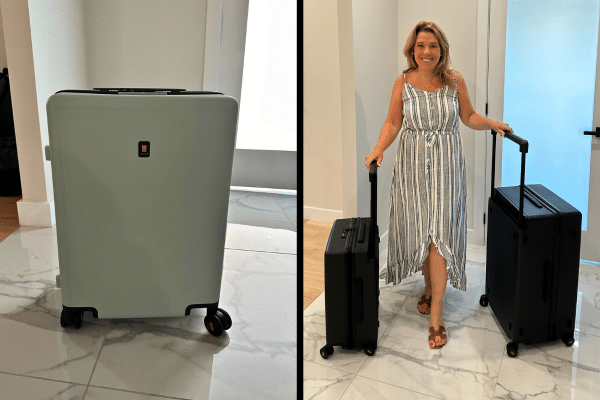 hard side luggage Ilana Life Well Cruised