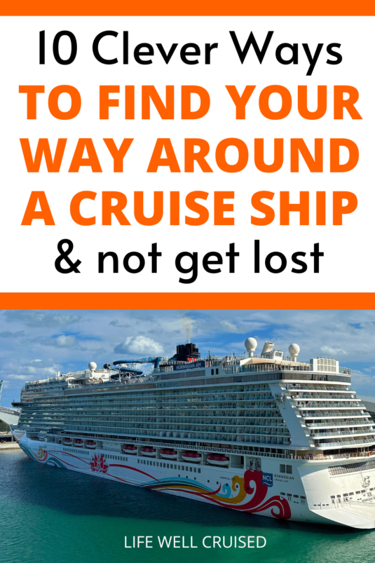 find your way around a cruise ship