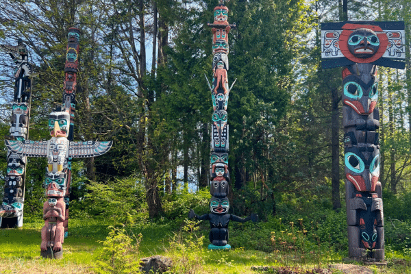 Vancouver cruise port stanley park totem polls