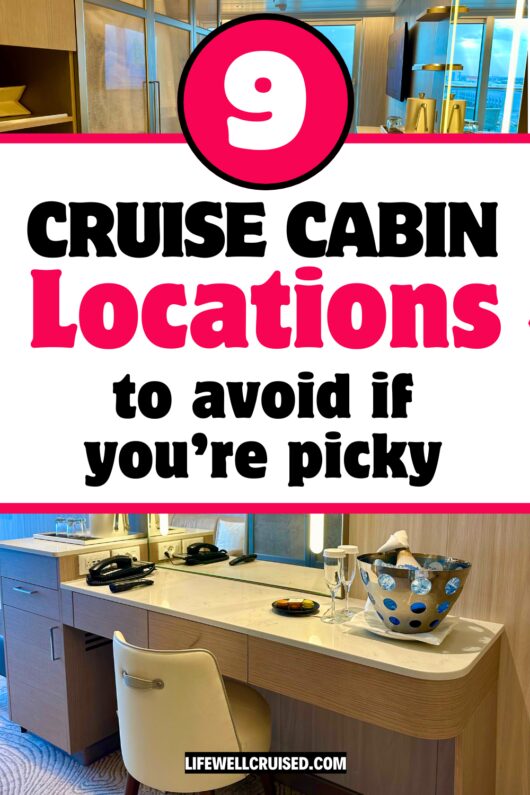 cruise cabin locations to avoid