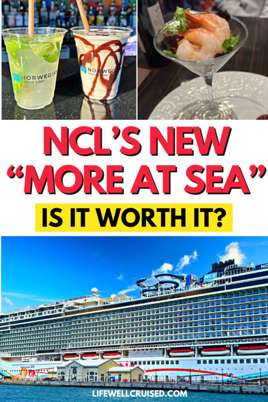 ncl more at sea is it worth it