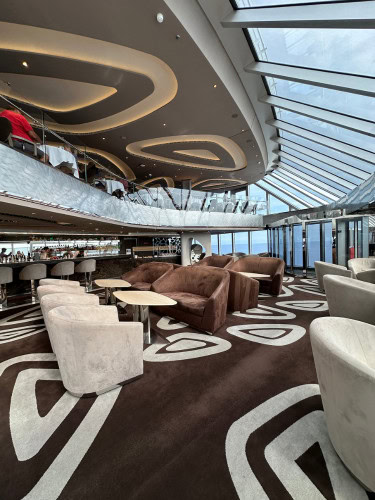 MSC Yacht Club Top Sail Lounge