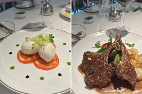 MSC Yacht Club Food