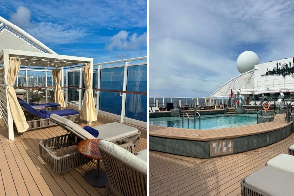 MSC Yacht Club Pool Area