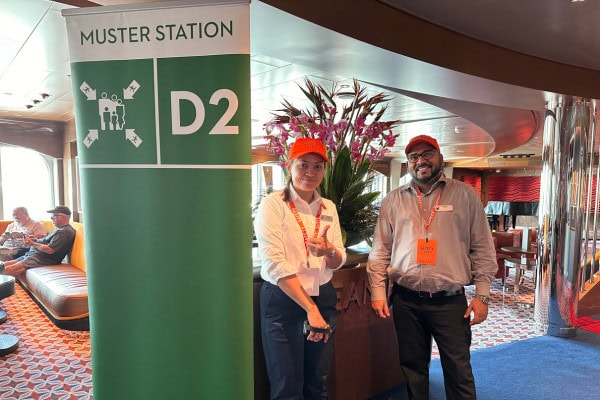 muster station