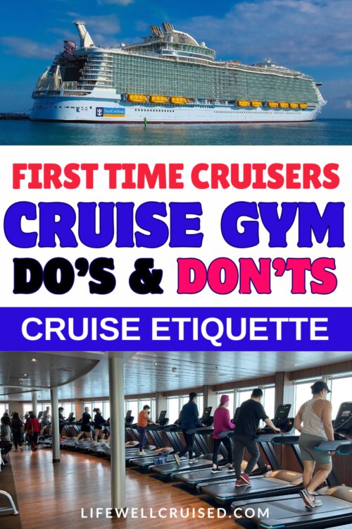 cruise gym etiquette