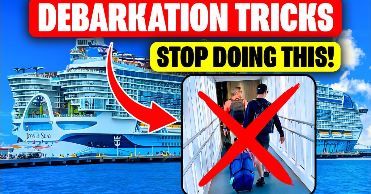 10 New Cruise Disembarkation Day Tips for 2025 (Just Tested!)