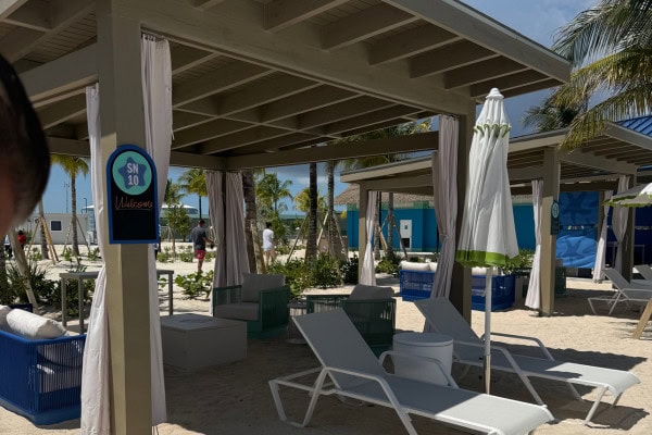 Celebration Key cabanas